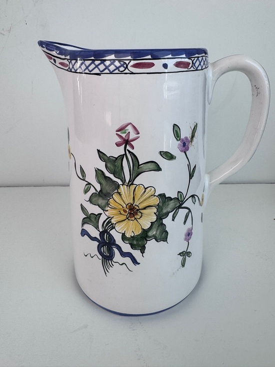 Tiffany & Co. Other - Tiffany & Co. Hand-Painted Pitcher Made in Portugal